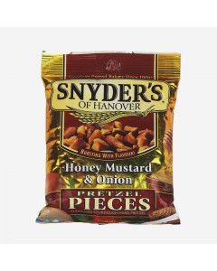 Snyder's Of Hanover Pretzel Pieces Honey Mustard And Onion - Case