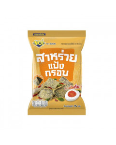 Tong Garden Noi Seaweed Rice Crisps Salted Egg  Yolk Flavour - Carton 