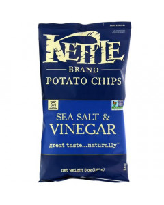 Kettle Chips Sea Salt & Vinegar - Carton