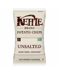 Kettle Chips No Salt - Carton
