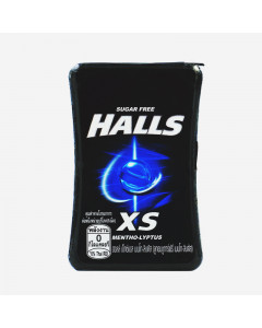 Halls XS Mentho-Lyptus Sugar Free Mint Candy - Case
