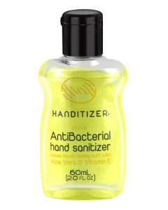 Handitizer Alcohol based 65% v/v Citrus Flavour Anti-Bacterial Hand Sanitizer infused with Aloe Vera and Vitamin E - Case