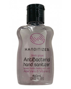 Handitizer Alcohol based 65% v/v Black Grape Flavour Anti-Bacterial Hand Sanitizer infused with Aloe Vera and Vitamin E - Case