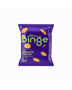 The Healthy Binge Amaranth Crispies - Classic Cheese - Carton