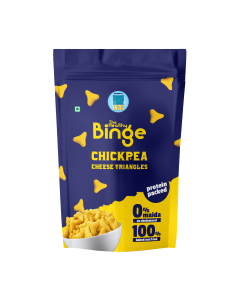 The Healthy Binge Chickpea Cheese Triangles - Carton