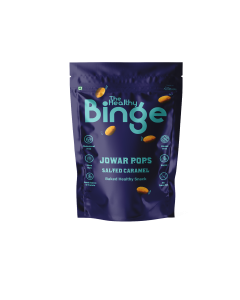 The Healthy Binge Jowar Pops - Salted Caramel - Carton