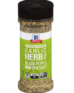 McCormick Garlic Herb with Black Pepper and Sea Salt - Carton