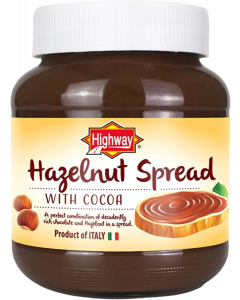 Highway Chocolate Hazelnut Spread- Carton