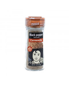 Carmencita Black Pepper Ground - Carton