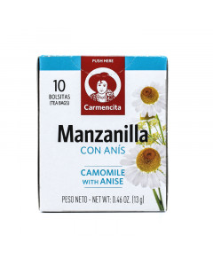 Carmencita Camomile with Anise - Carton
