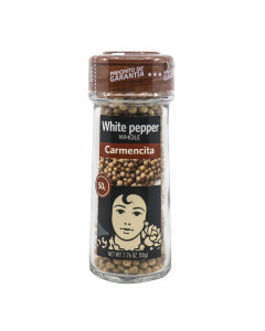 Carmencita White Pepper Whole - Case