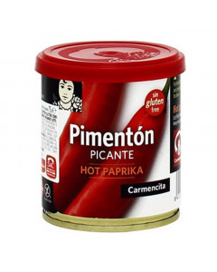 Carmencita Hot Paprika Circular Tin - Carton