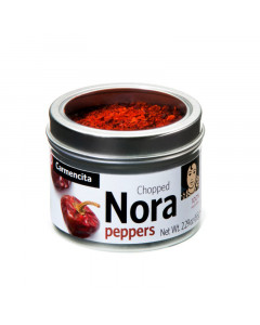 Carmencita Chopped Nora Peppers In Tin - Carton