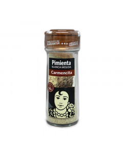 Carmencita White Pepper Ground - Carton