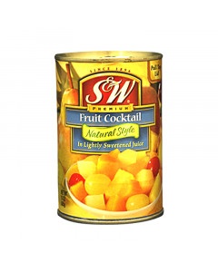 S&W Fruit Cocktail In Heavy Syrup Natural - Carton