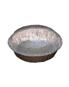 Pactiv 7" Round Aluminium Tray Dome Cover - Carton