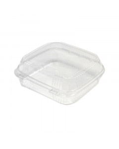 Pactiv Hinged Lid Plactic Container - Carton