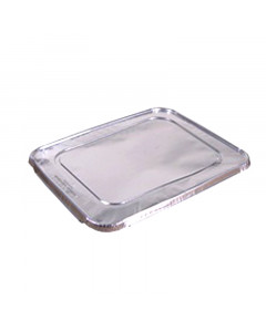 Pactiv Flat Metal Half Size Container Cover - Carton