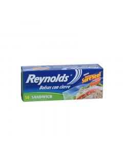 Reynolds Sandwich Bags  (14.9cm x 16.5cm) - Carton