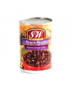 S&W Black Beans - Carton