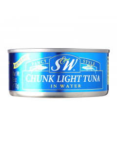 S&W Chunk Light Tuna In Water - Carton
