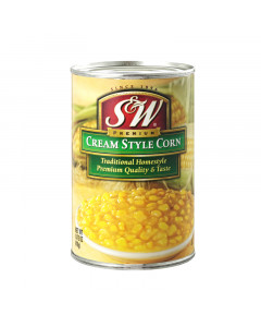 S&W Cream Style Corn - Carton
