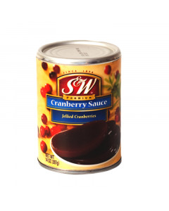 S&W Jellied Cranberry Sauce - Carton