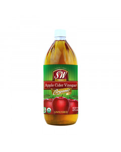 S&W Organic Cider Vinegar - Carton