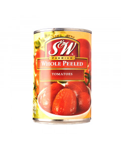S&W Whole Peeled Tomatoes - Carton