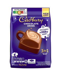Cadbury 3 in 1 Hot Choc Bag - Carton