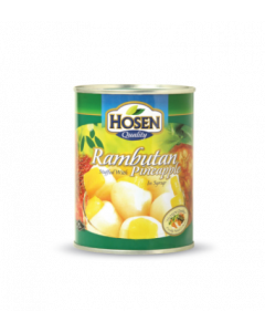 Hosen Rambutan Stuffed with Pineapple Thailand - Carton