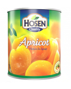 Hosen Quality Apricot Halves in Syrup 825gm - Carton