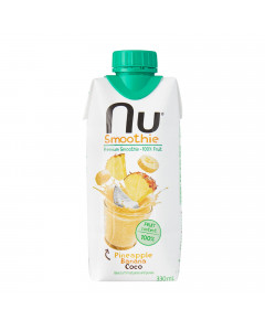 Nu Smoothie Pineapple Banana Coconut - Case