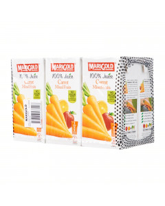 MARIGOLD 100% Carrot Mixed Fruits Juice - Case