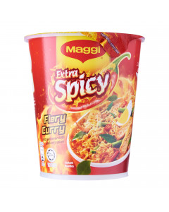 MAGGI Extra Spicy Fiery Curry Cup Noodles - Case