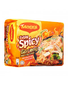 MAGGI Extra Spicy Goreng Blazing Chilli Instant Noodles - Case