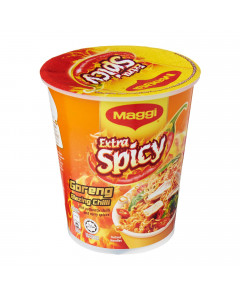 MAGGI Extra Spicy Goreng Blazing Chilli Cup Noodles - Case
