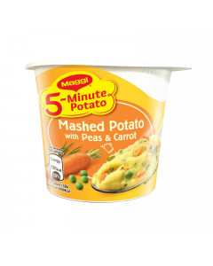 MAGGI 5-Minute Cup Mashed Potato Peas Carrot - Case