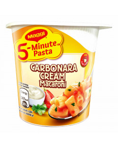 MAGGI 5-Minute Cup Pasta Carbonara Cream Macaroni - Case