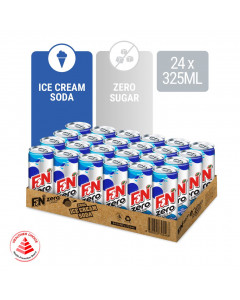 F&N Ice Cream Soda Zero - Carton
