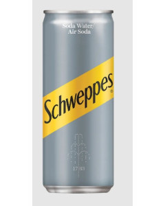 Export  Schweppes Soda Water Can Drink 1 x 20FCL 2650 Trays