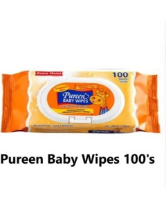 Pureen Baby Wipes Fragrance Free Hygience Wipes 3X100's-Carton