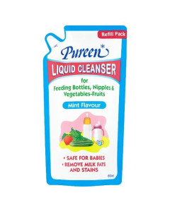 Pureen Liquid Cleanser Refill Pack Mint 600ml-Carton