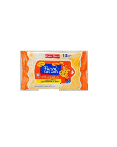 Pureen Baby Wipes Fragrance Free 3x10's-Carton