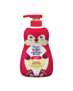 Pureen Kids Yogurt Plus Prebiotic Head To Toe Wash -Smoothie Cherry-Carton