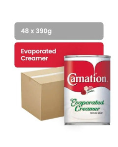 CARNATION Evaporated Creamer 48 x 390g-Carton
