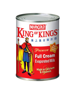 MARIGOLD King of King Full Cream Evaporated Milk 48 x 395g-Carton
