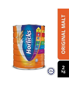 HORLICKS Original Malt Drink Tin 6 x 2kg-Carton
