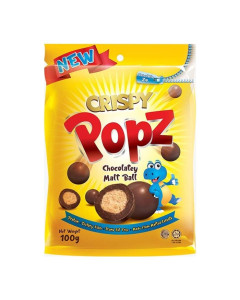 CRISPY MALT BALL POPZ 100G-Carton