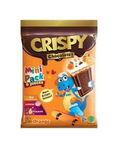 CRISPY MINI PACK 11G(6'S) ORANGE-Carton